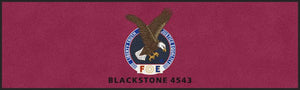 BLACKSTONE 4543 3 X 10 Rubber Backed Carpeted HD - The Personalized Doormats Company