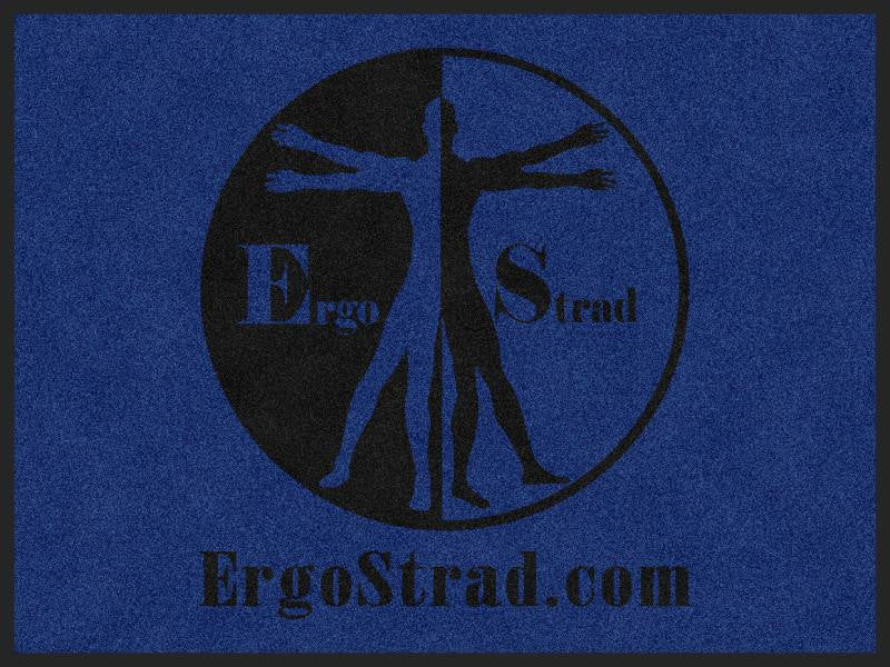 Ergostrad 3 X 4 Rubber Backed Carpeted HD - The Personalized Doormats Company