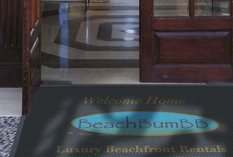 BeachBumBB 3 X 5 Rubber Scraper - The Personalized Doormats Company