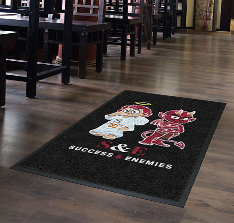 Ellie 4 X 6 Rubber Backed Carpeted HD - The Personalized Doormats Company