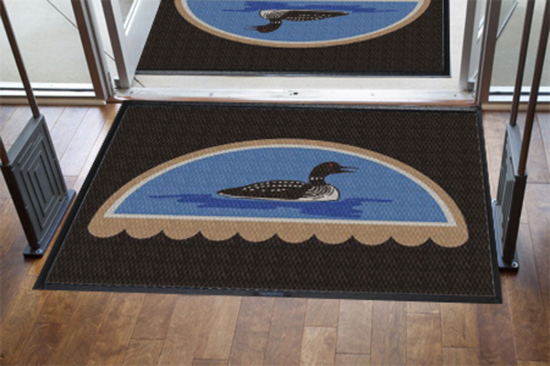 great northern awning 4 X 6 Luxury Berber Inlay - The Personalized Doormats Company