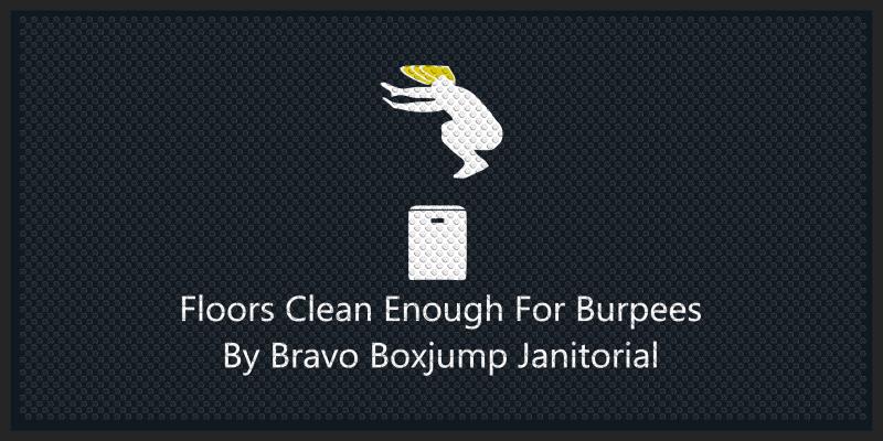 Bravo BoxJumnp 4 X 8 Rubber Scraper - The Personalized Doormats Company