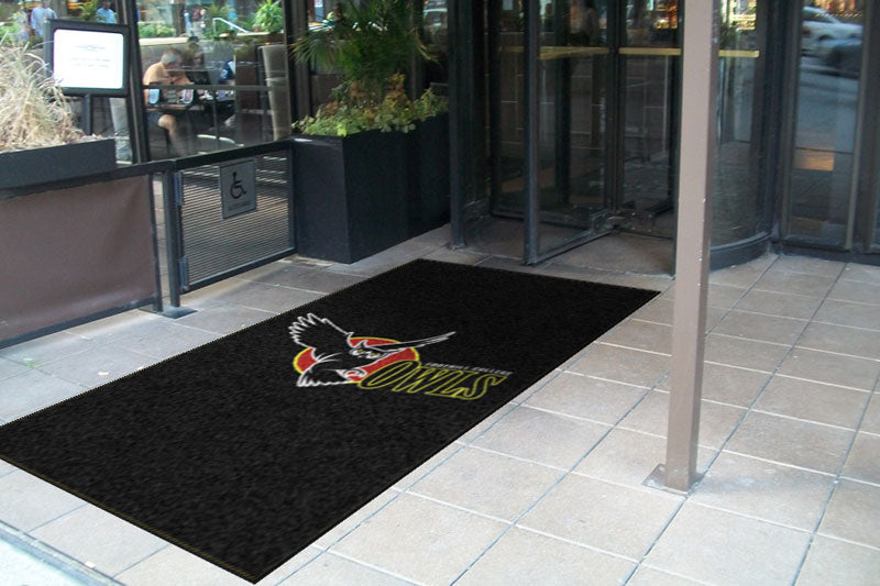 Foothill College 4 X 8 Rubber Backed Carpeted HD - The Personalized Doormats Company