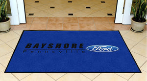 Bayshore Ford 3 x 5 Rubber Backed Carpeted HD - The Personalized Doormats Company