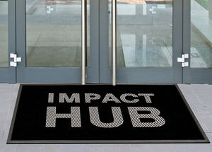 Impact Hub SB 4 x 6 Rubber Scraper - The Personalized Doormats Company