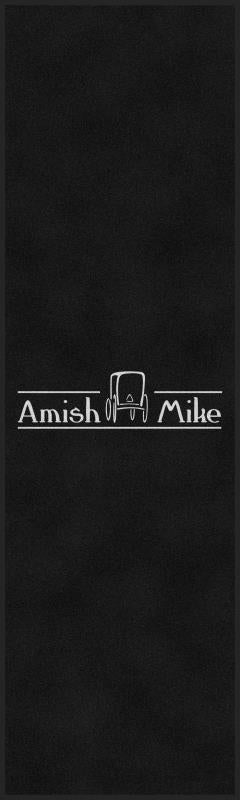 AMish Mike 3 X 10 Rubber Backed Carpeted HD - The Personalized Doormats Company