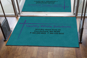 HWS 4 X 6 Rubber Backed Carpeted HD - The Personalized Doormats Company