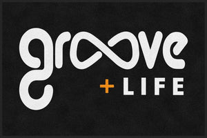 Groove Life § 4 X 6 Rubber Backed Carpeted HD - The Personalized Doormats Company
