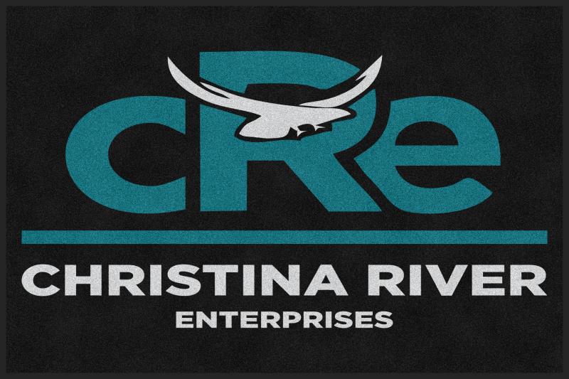 Christina RIver Enterprises 4 x 6 Custom Plush 30 HD - The Personalized Doormats Company