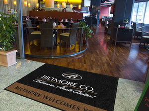 Biltmore door mat : 2 5 X 7 Rubber Backed Carpeted HD - The Personalized Doormats Company