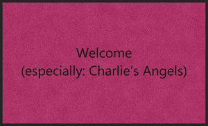 Charlie 3 X 5 Rubber Backed Carpeted HD - The Personalized Doormats Company