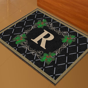 Holiday Ivy 2 X 3 Custom Plush 30 HD - The Personalized Doormats Company