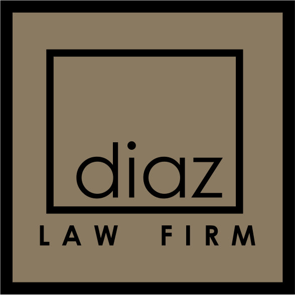 Diaz Law Firm Black Logo §