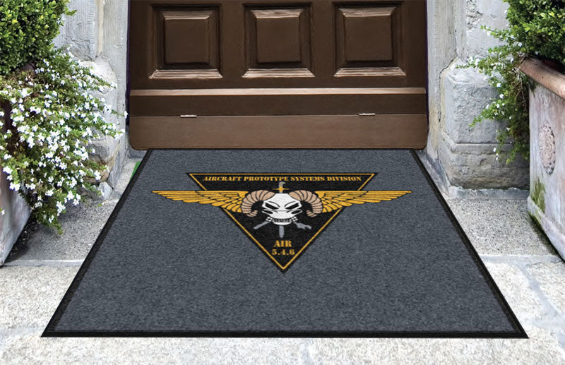 APSD 2 3 X 3 Rubber Backed Carpeted HD - The Personalized Doormats Company