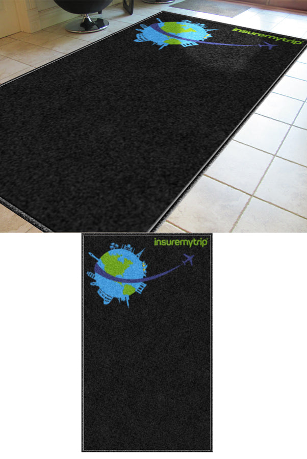 Insuremytrip 6 X 10 Custom Plush 30 HD - The Personalized Doormats Company