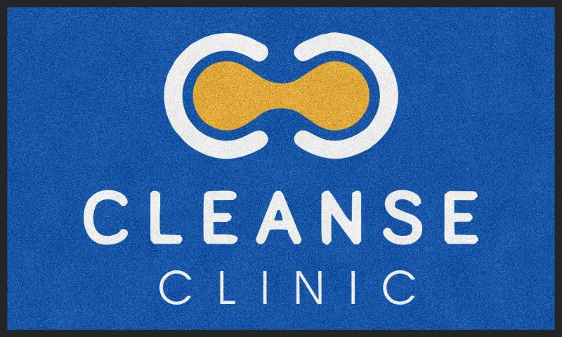 Cleanse Clinic 2 3 X 5 Rubber Backed Carpeted HD - The Personalized Doormats Company
