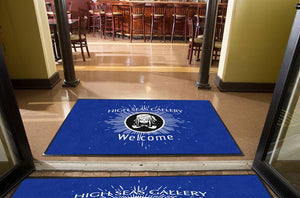 HIGH SEAS GALLERY 4 X 6 Rubber Backed Carpeted HD - The Personalized Doormats Company