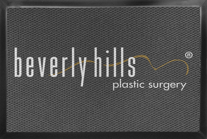 Beverly Hills Plastic Surgery, Inc 5.83 X 7.83 Luxury Berber Inlay - The Personalized Doormats Company