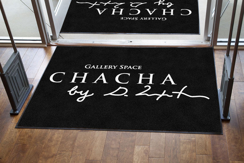 CHA CHA Gallery 4 X 6 Rubber Backed Carpeted HD - The Personalized Doormats Company