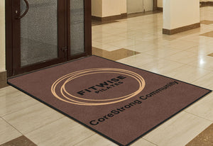 EC front 4 x 6 Rubber Backed Carpeted - The Personalized Doormats Company