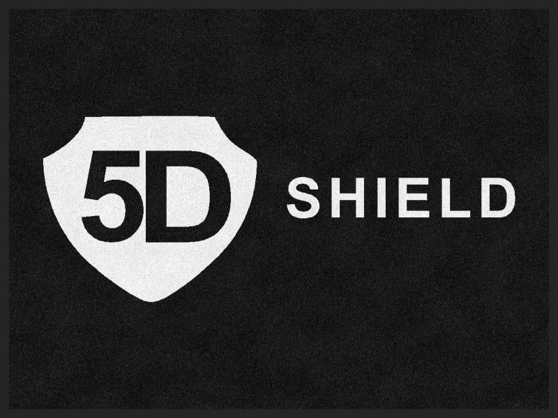 5D Shield 3 x 4 Rubber Backed Carpeted HD - The Personalized Doormats Company