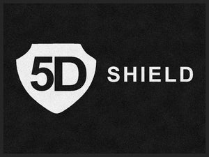 5D Shield 3 x 4 Rubber Backed Carpeted HD - The Personalized Doormats Company