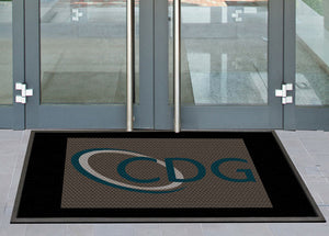 CDG Engineers & Associates, Inc. 4 X 6 Rubber Scraper - The Personalized Doormats Company