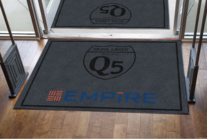 4 x 6 Empire Doormat 4 X 6 Rubber Backed Carpeted HD - The Personalized Doormats Company