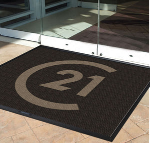 Century 21 Gold Standard 5.33 X 5.83 Luxury Berber Inlay - The Personalized Doormats Company