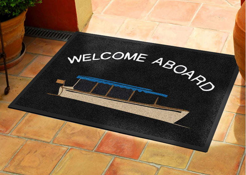 Cruise Palm Beach 2 X 3 Rubber Backed Carpeted HD - The Personalized Doormats Company