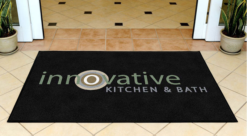 Innovative Kitchen and Bath 3 X 5 Rubber Backed Carpeted HD - The Personalized Doormats Company