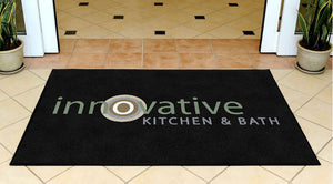 Innovative Kitchen and Bath 3 X 5 Rubber Backed Carpeted HD - The Personalized Doormats Company