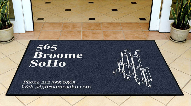 Bizzi and Partners Development 3 X 5 Rubber Backed Carpeted HD - The Personalized Doormats Company