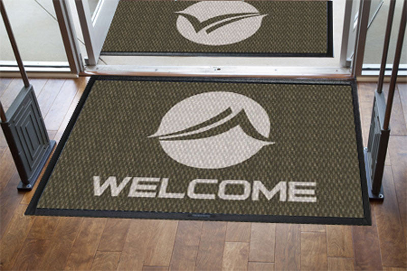 Bridge Point Doormats- Outdoor 4 X 6 Luxury Berber Inlay - The Personalized Doormats Company