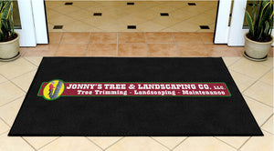 Jonny's Tree & Landscaping Co. LLC 3 X 5 Rubber Backed Carpeted HD - The Personalized Doormats Company