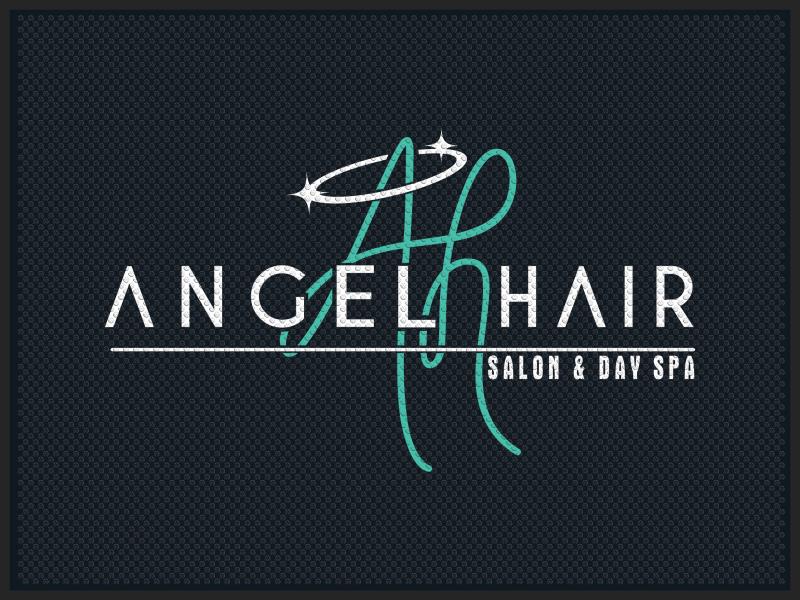 Angel Hair Salon & Day Spa 6 X 8 Rubber Scraper - The Personalized Doormats Company
