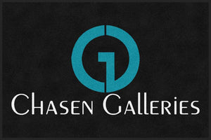 Chasen Galleries 4 X 6 Rubber Backed Carpeted HD - The Personalized Doormats Company