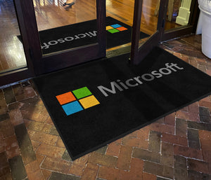 Microsoft Logo Rug