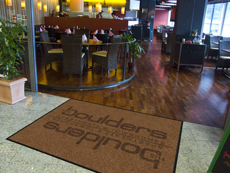 Executive Hotel Management #4 6 X 8 Rubber Backed Carpeted HD - The Personalized Doormats Company