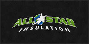 ALL Star Insulation 4 X 8 Rubber Backed Carpeted HD - The Personalized Doormats Company