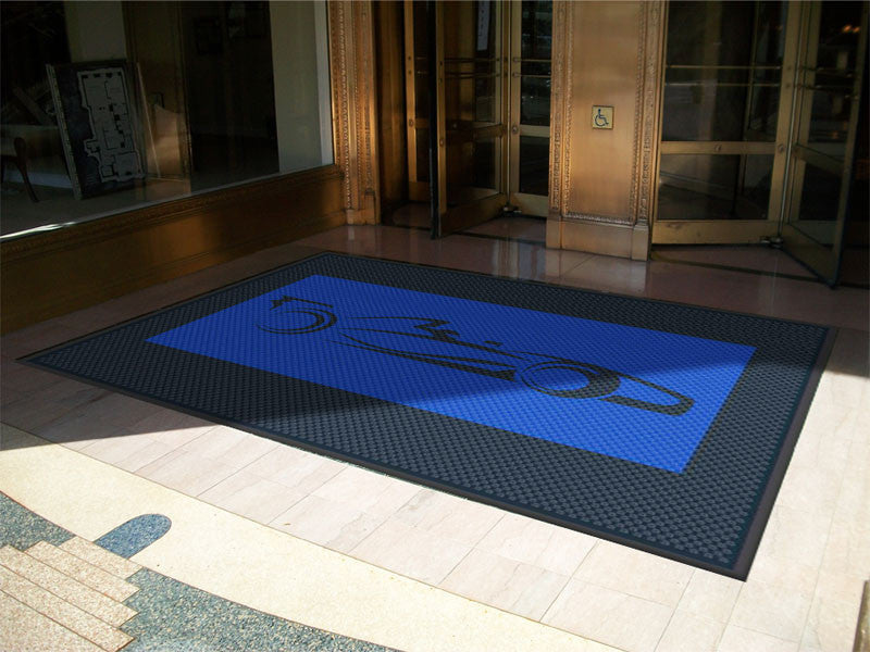 Bay Area Raceway 6 X 8 Rubber Scraper - The Personalized Doormats Company