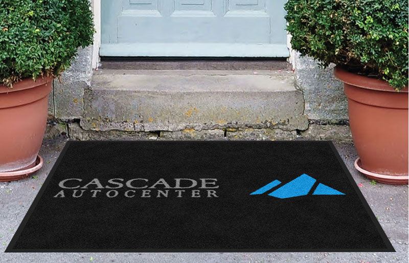 Cascade Doormat 3 X 4 Rubber Backed Carpeted - The Personalized Doormats Company