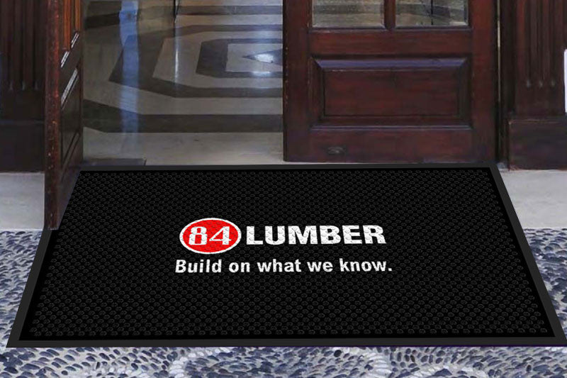 84 LUMBER COMPANY 3 X 5 Rubber Scraper - The Personalized Doormats Company