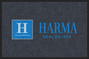 Harma 2 X 3 Rubber Backed Carpeted HD - The Personalized Doormats Company