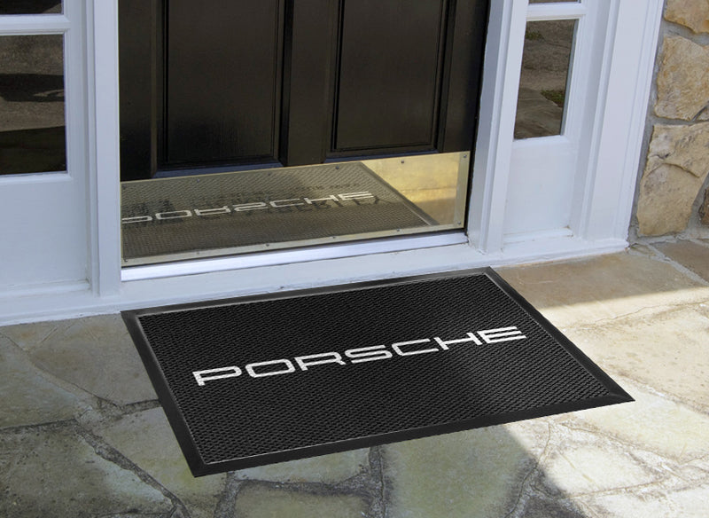 PORSCHE LOGO MAT