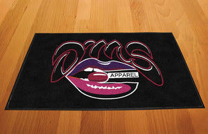 DMS APPAREL 2 X 3 Rubber Backed Carpeted HD - The Personalized Doormats Company