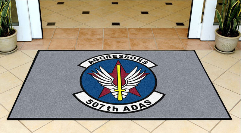 507 ADAS 3 X 5 Rubber Backed Carpeted HD - The Personalized Doormats Company