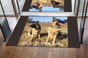 German § 4 X 6 Dye Sub (Photo) - The Personalized Doormats Company