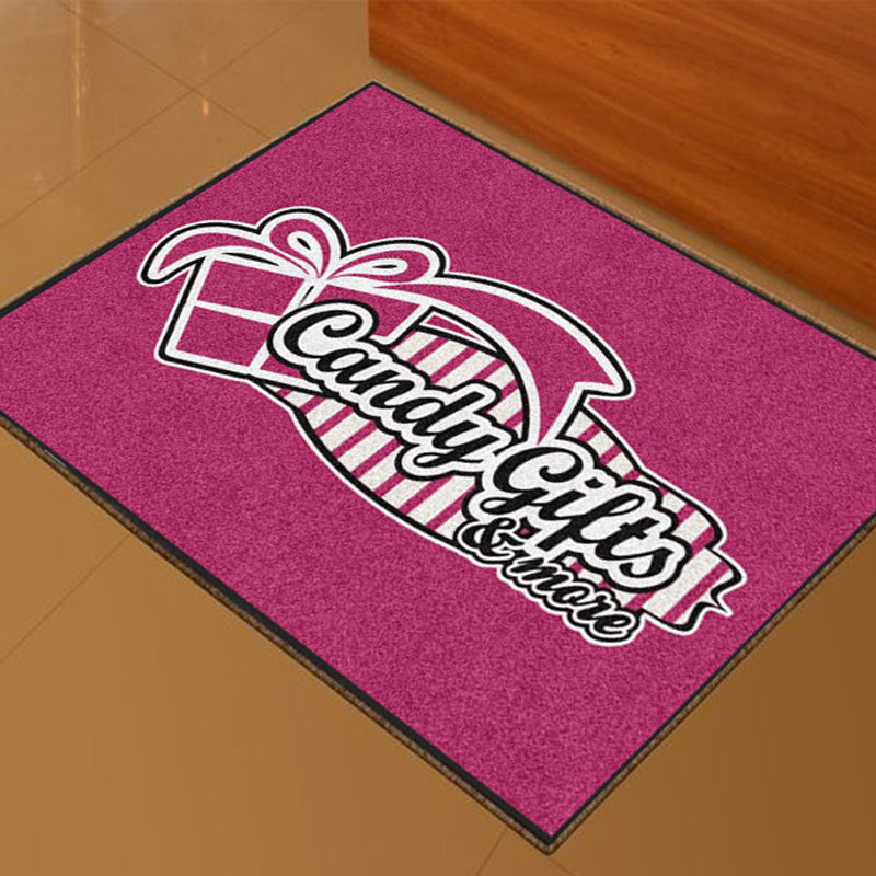 CandyGifts&more 2 x 3 Custom Plush 30 HD - The Personalized Doormats Company