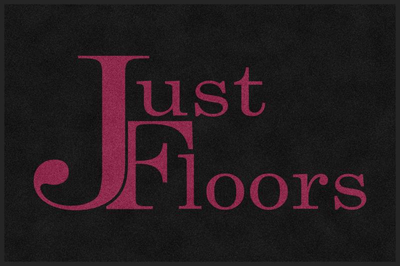 Just Floors 4 X 6 Custom Plush 30 HD - The Personalized Doormats Company
